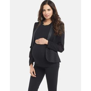 ❤HP❤Tart Rona Snake Embossed Faux Leather BlazerS